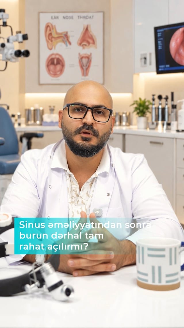 Sinus əməliyyatından sonra burun tənəffüsü