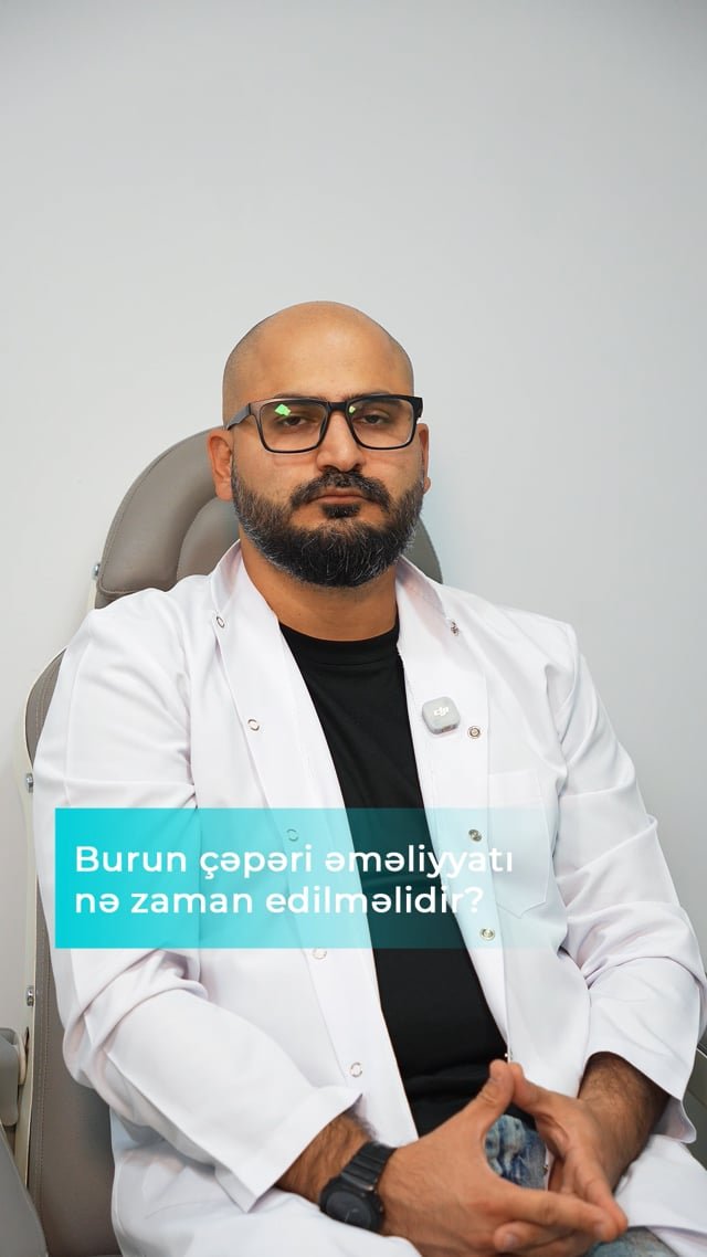 Burun çəpəri əməliyyatı nə zaman edilir?